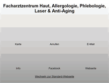 Tablet Screenshot of drschlossberger.de